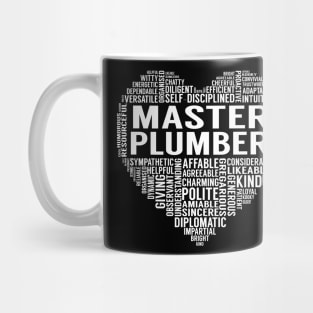 Master Plumber Heart Mug